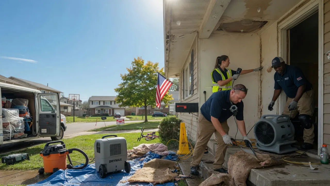 Water Damage Restoration in Linwood, MA near me